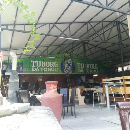 Baner TUBORG, meshuri Craiova, bannere promotioanle Craiova