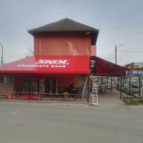 Copertina Structura metalica, brand SKOL, locatie Desa Poiana Mare, copertine Craiova by Promotionale Craiova