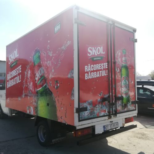 Decorare Auto camion SKOL, Decorari Auto Craiova by Promotionale Craiova