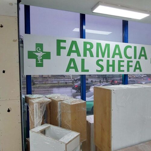 Farmacia Al Shefa Craiova fostul RIO, Litere volumetrice Farmacia AL SHEFA, Firme luminoase faramacii, litere volumetrice Craiova
